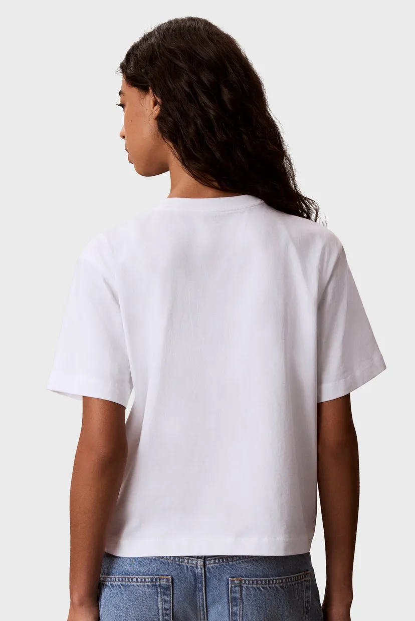 Футболка/SS BOXY LEFT CHEST MONOLOGO TEE 3