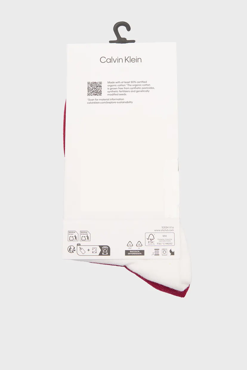 Носки CKJ WOMEN SOCK 2P MONOGRAM 3