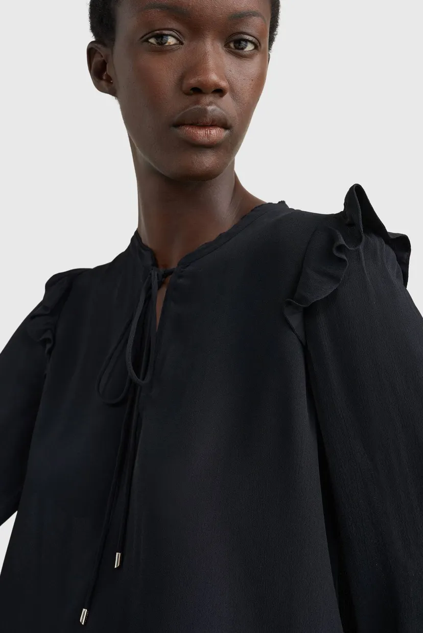 Блузка MOSS CREPE SOLID BLOUSE LS 4