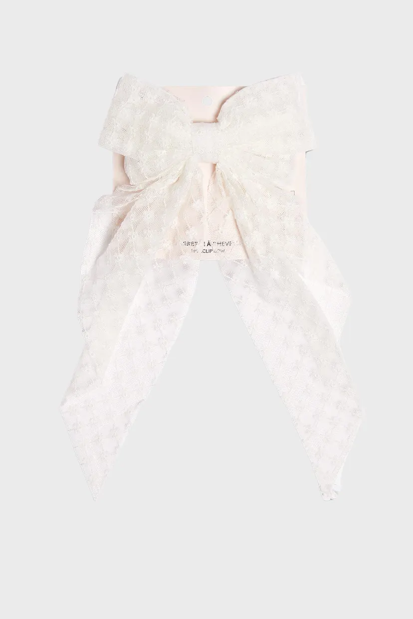 Заколка BRIDE - BOW, BLANC, 5