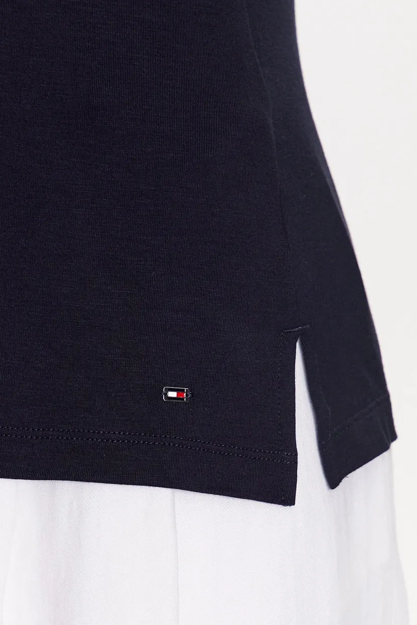 Поло с длинным рукавом SLIM SPLIT GLOBAL STR POLO LS 5