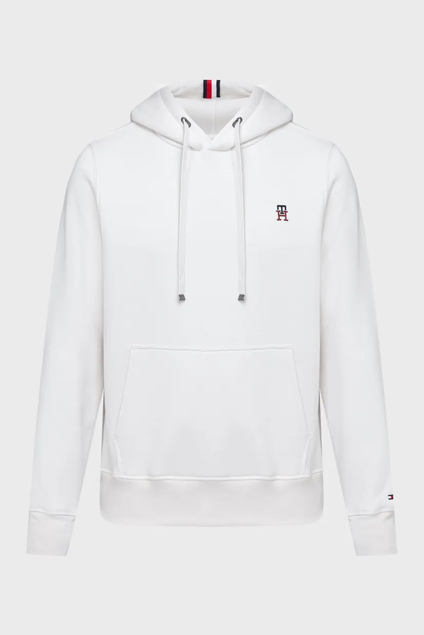 Мужское белое худи SMALL IMD HOODY 6