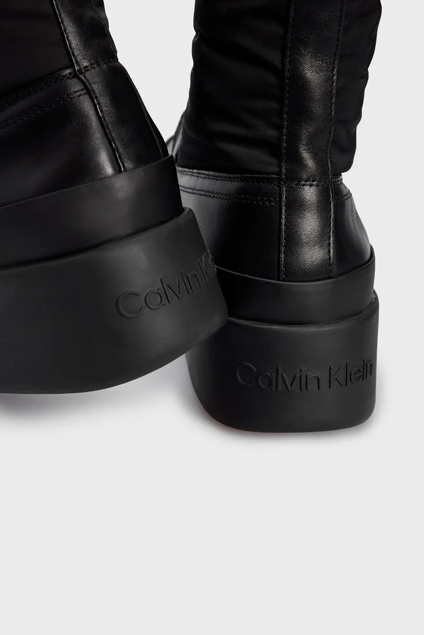 Женские черные ботинки PADDED NYLON COMBAT BOOT 7