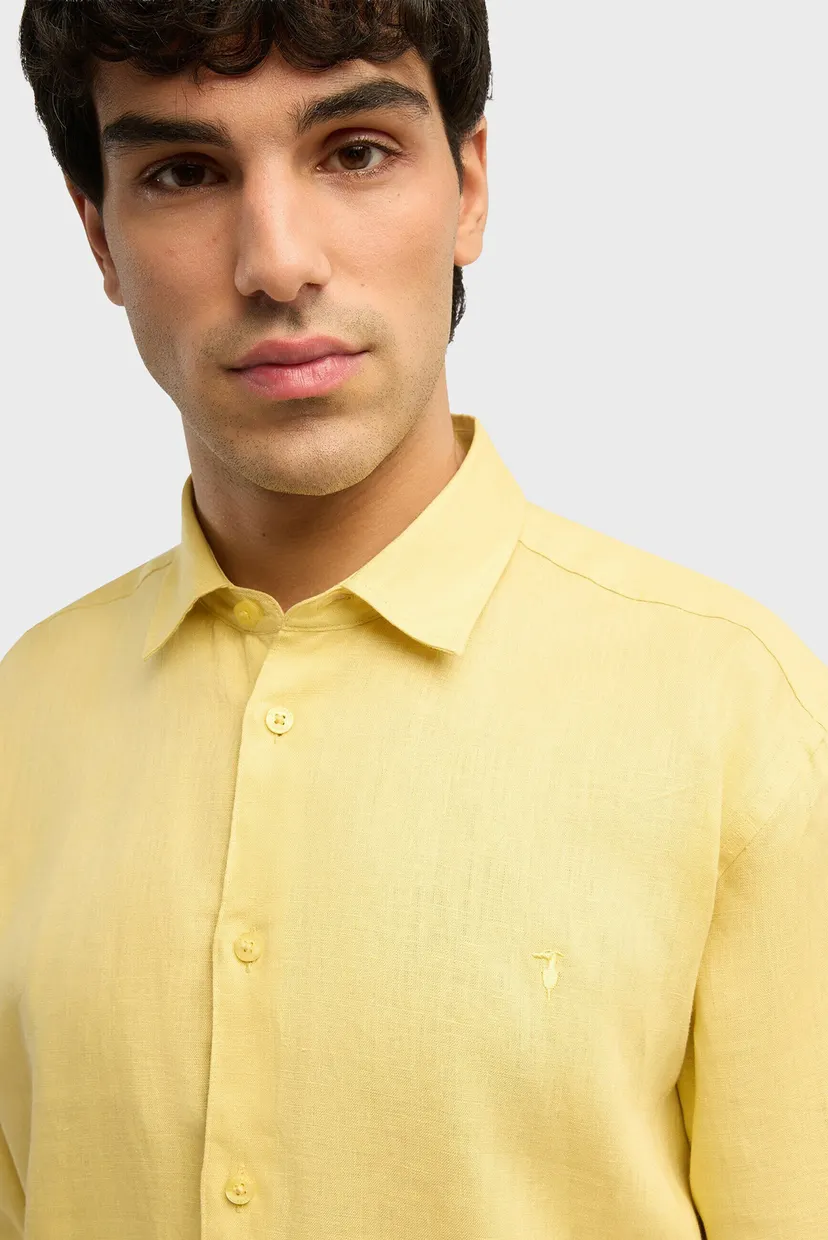 Рубашка MS108T19 REGULAR FIT SHIRT - LINEN 4