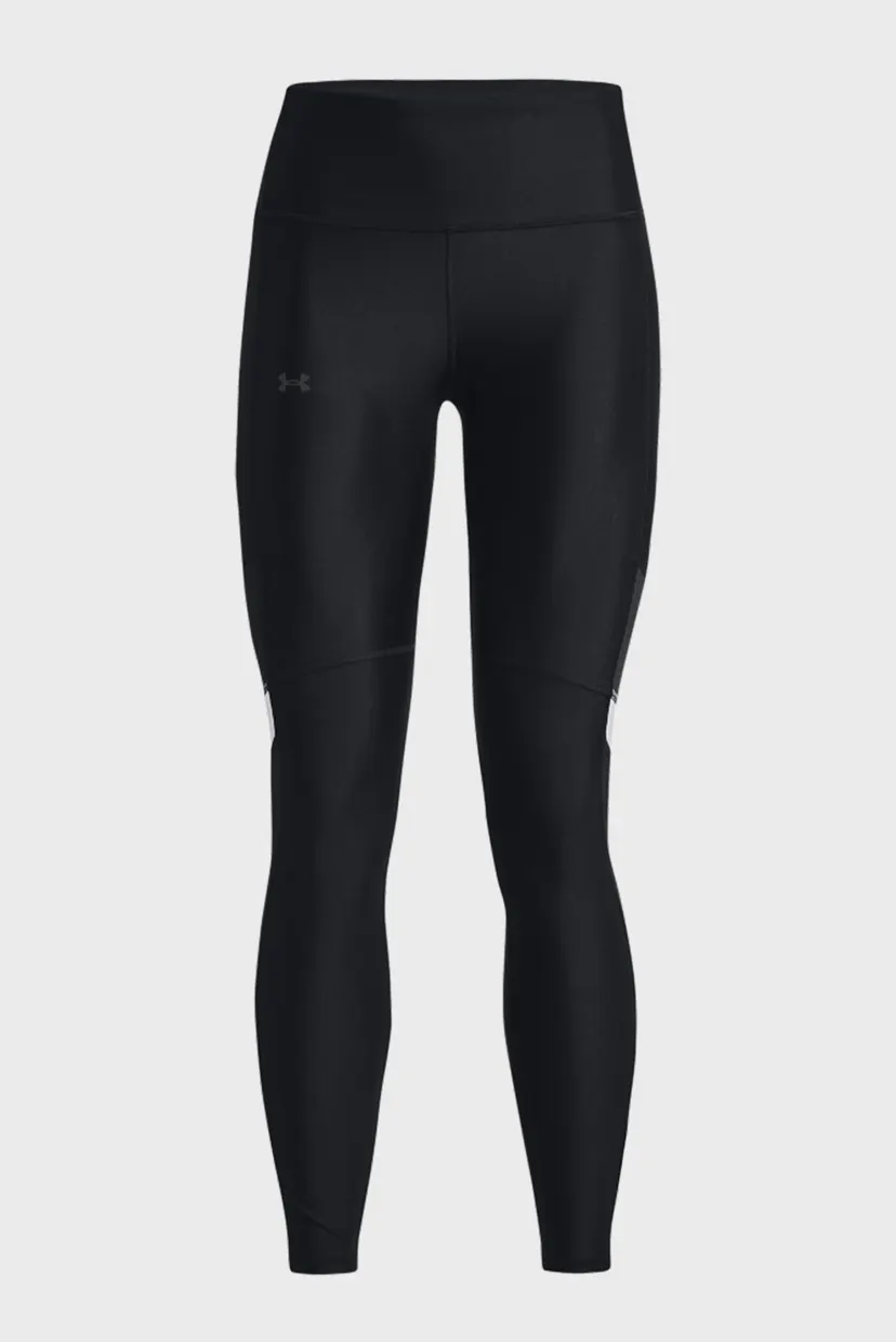 Женские черные тайтсы Armour Mesh Panel Leg 5