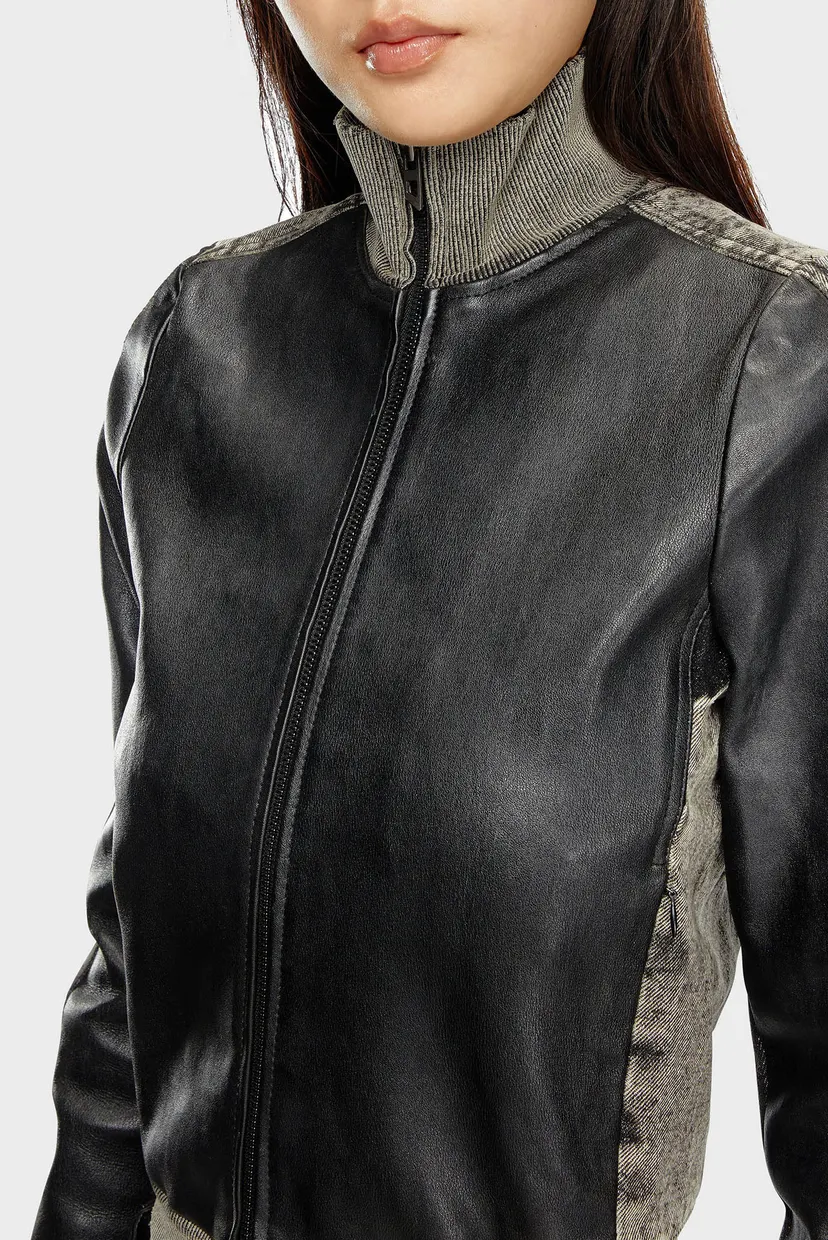Куртка кожаная L-EADER JACKET 4