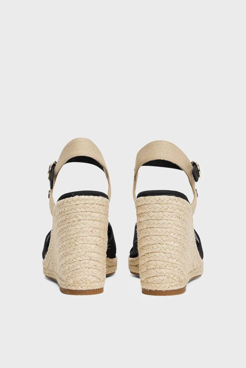 Босоножки SATIN HIGH WEDGE ESPADRILLE 5