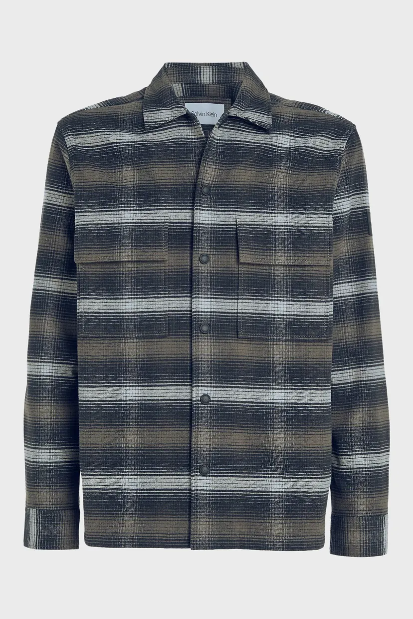 Рубашка FLANNEL OVERCHECK OVERSHIRT 5