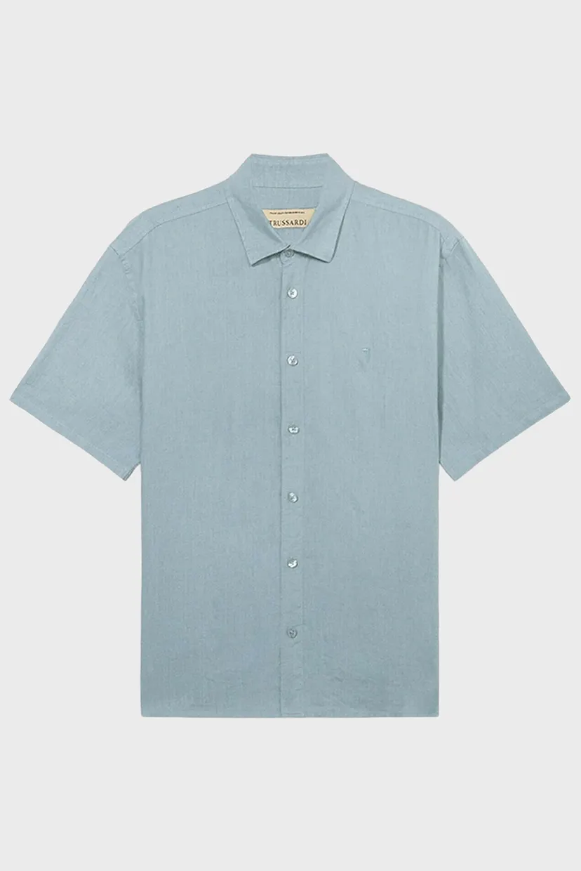 Рубашка с коротким рукавом MS109T19 SHORT SLEEVES SHIRT - LINEN 5