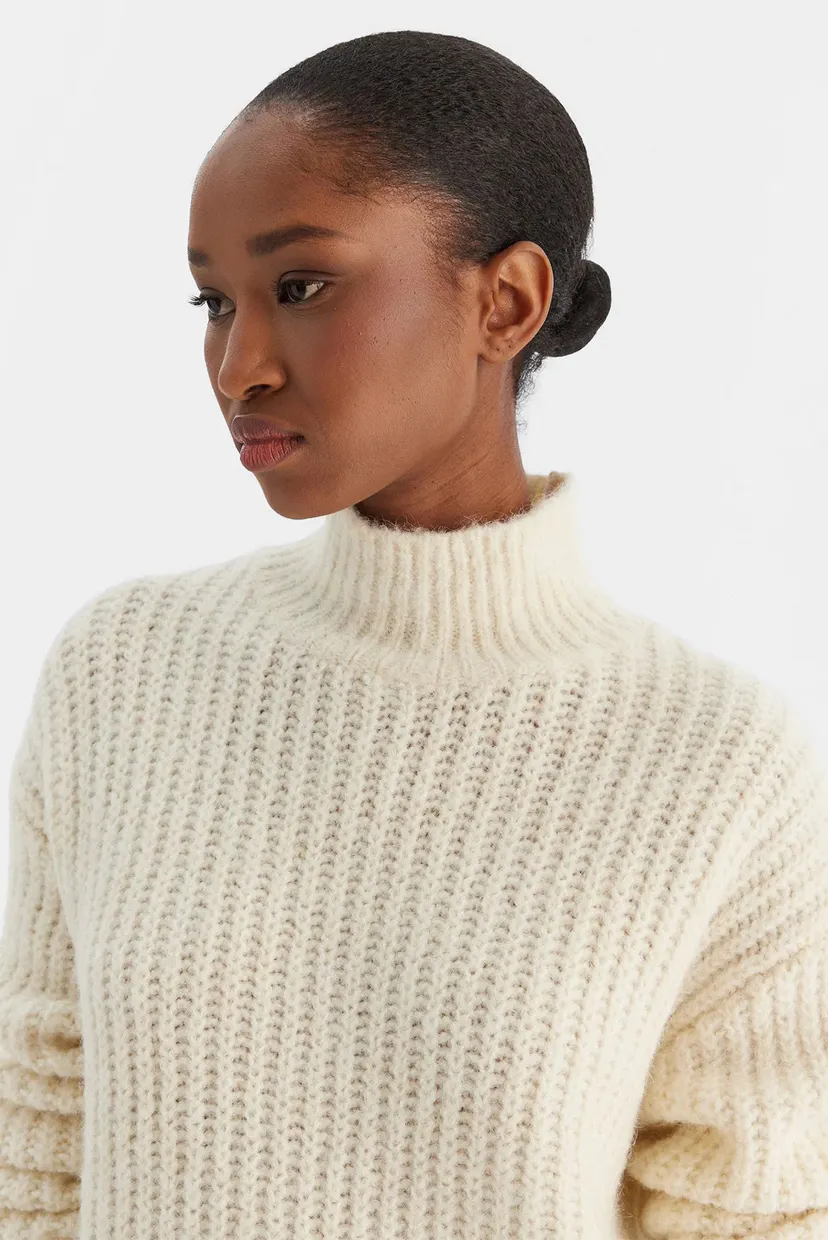 Свитер Brushed Wool LS T-Neck 4