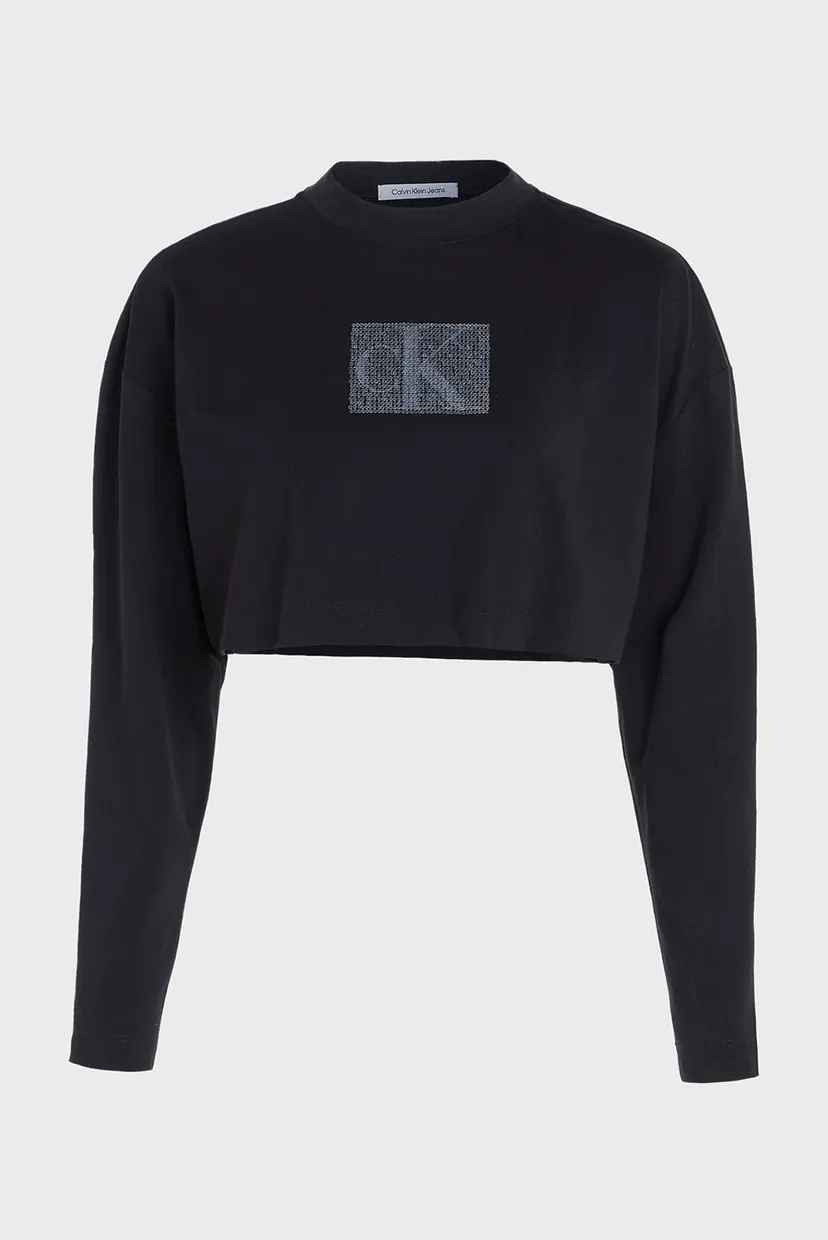 Лонгслив SEQUIN LONG SLEEVE SHORT TOP 6
