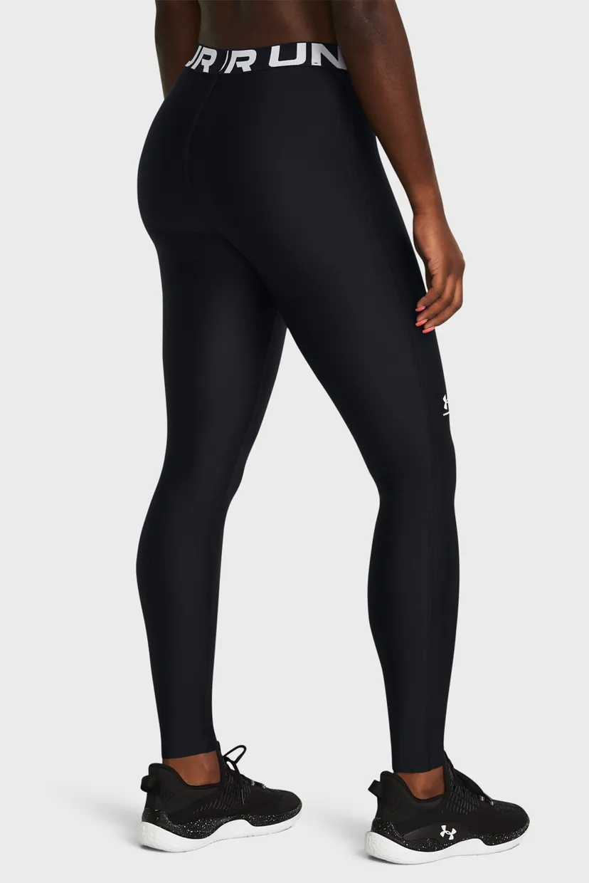 Женские черные тайтсы UA HG Authentics Legging 3