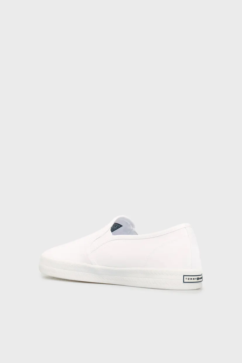 Женские белые слипоны ESSENTIAL NAUTICAL SLIP ON 4