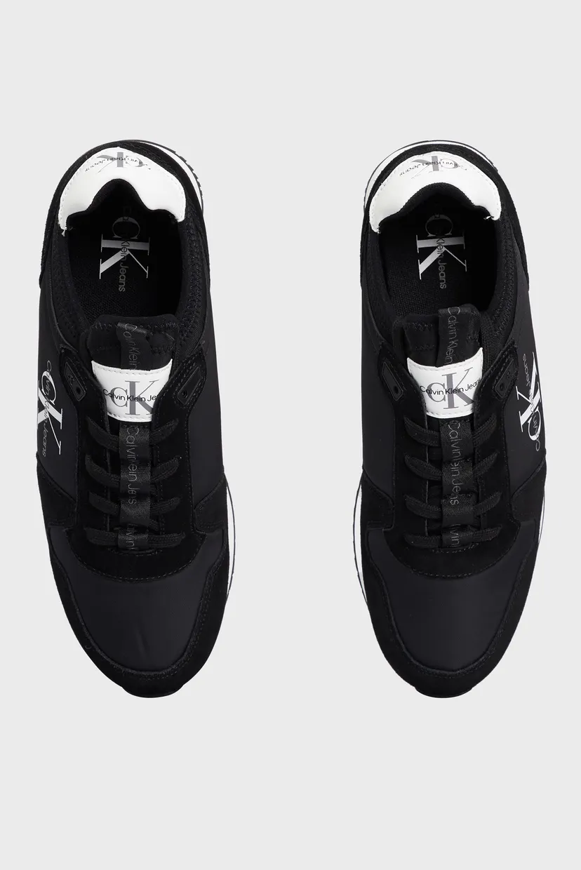 Мужские черные кроссовки RUNNER SOCK LACEUP NY-LTH 4