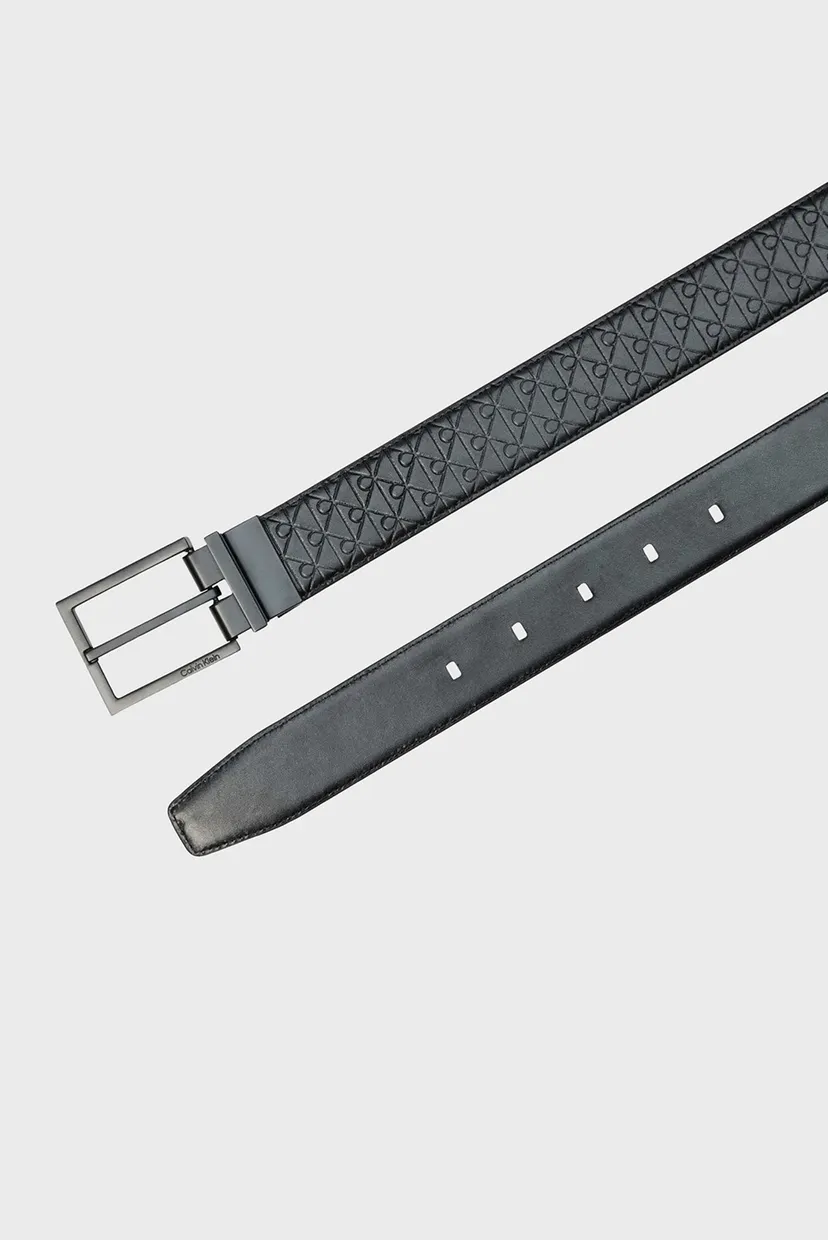 Ремень SQUARE BUCKLE SMOOTH AOP 32MM RE 4