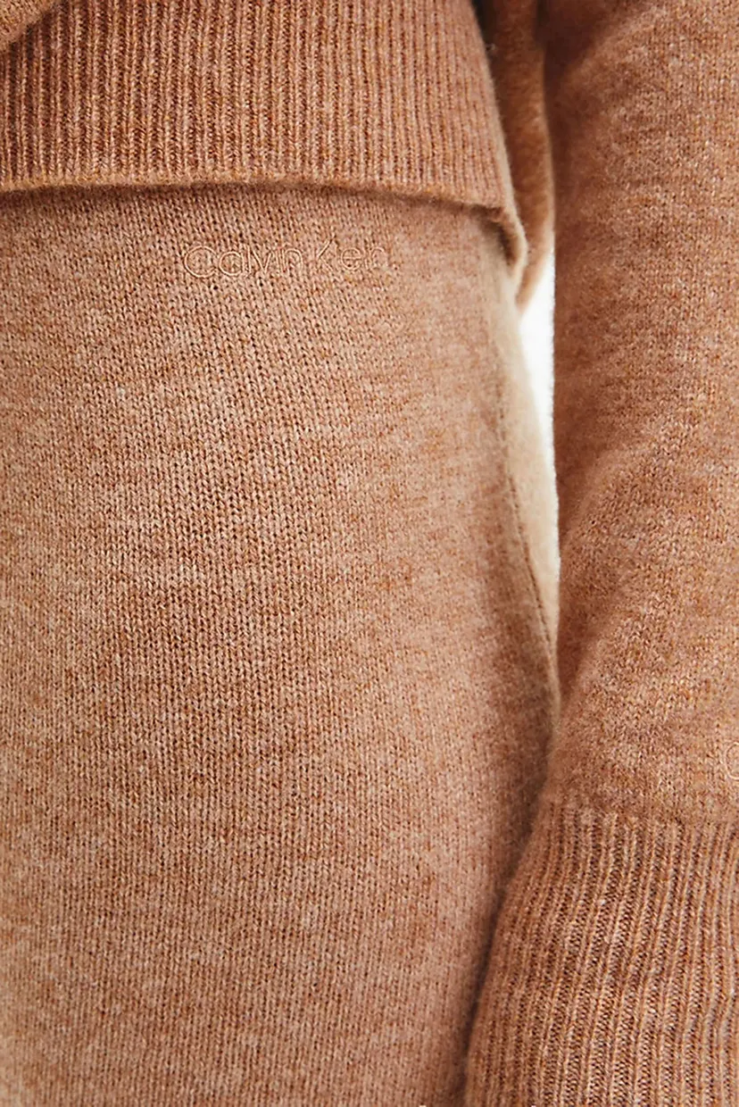 Юбка RECYCLED WOOL FITTED MIDI SKIRT 4