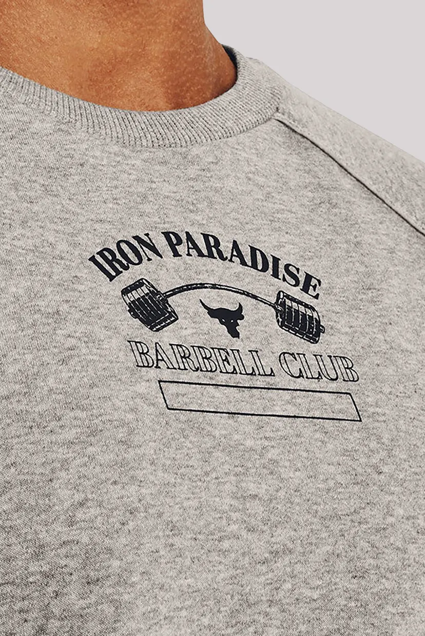Свитшот UA Pjt Rck Hm Gym Flc Crw 3