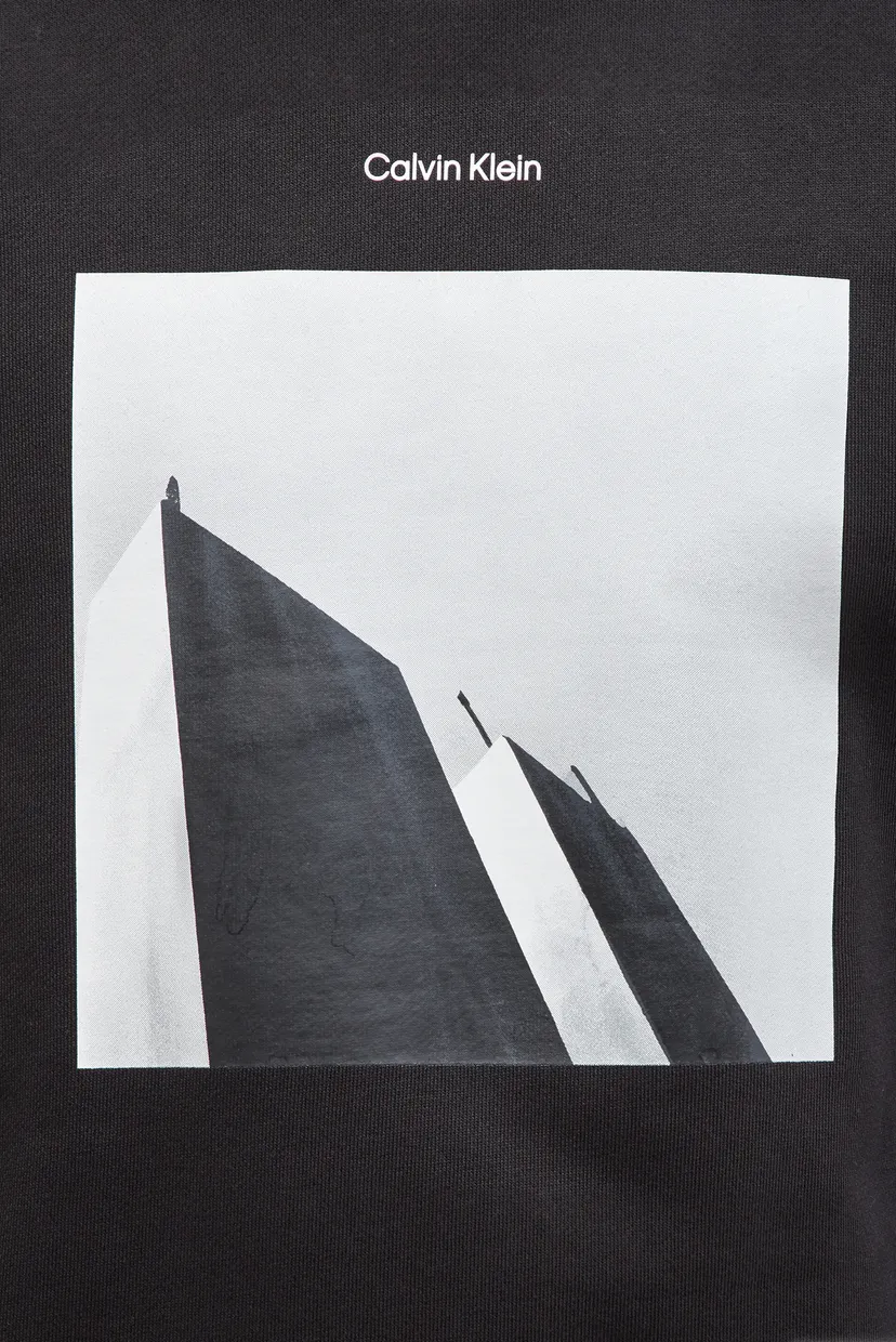Мужской черный свитшот CITY PHOTO PRINT 3
