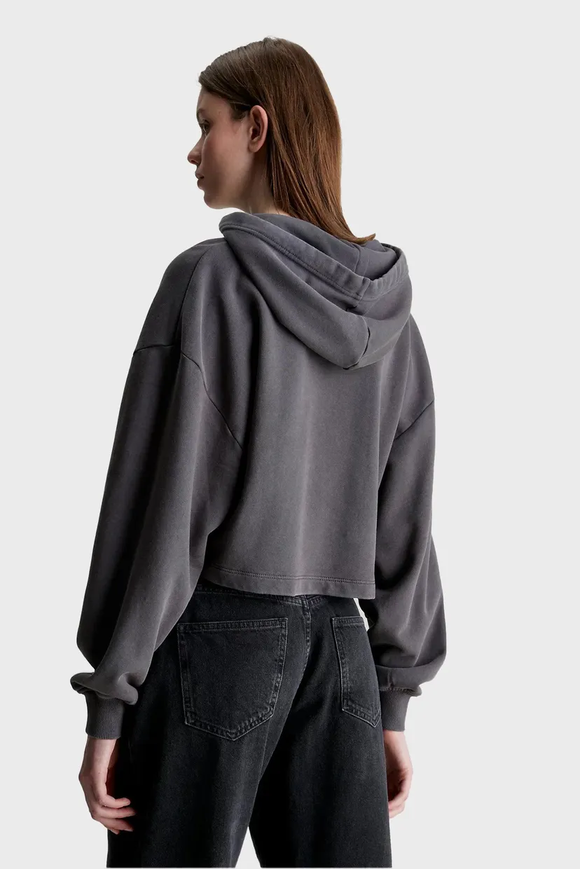 Худи WASHED WOVEN LABEL HOODIE 4