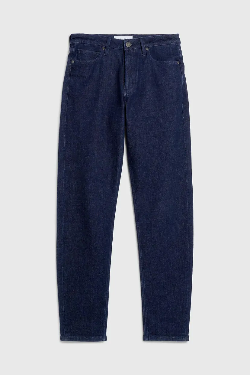 Женские темно-синие джинсы MID RISE SLIM - RINSE 5