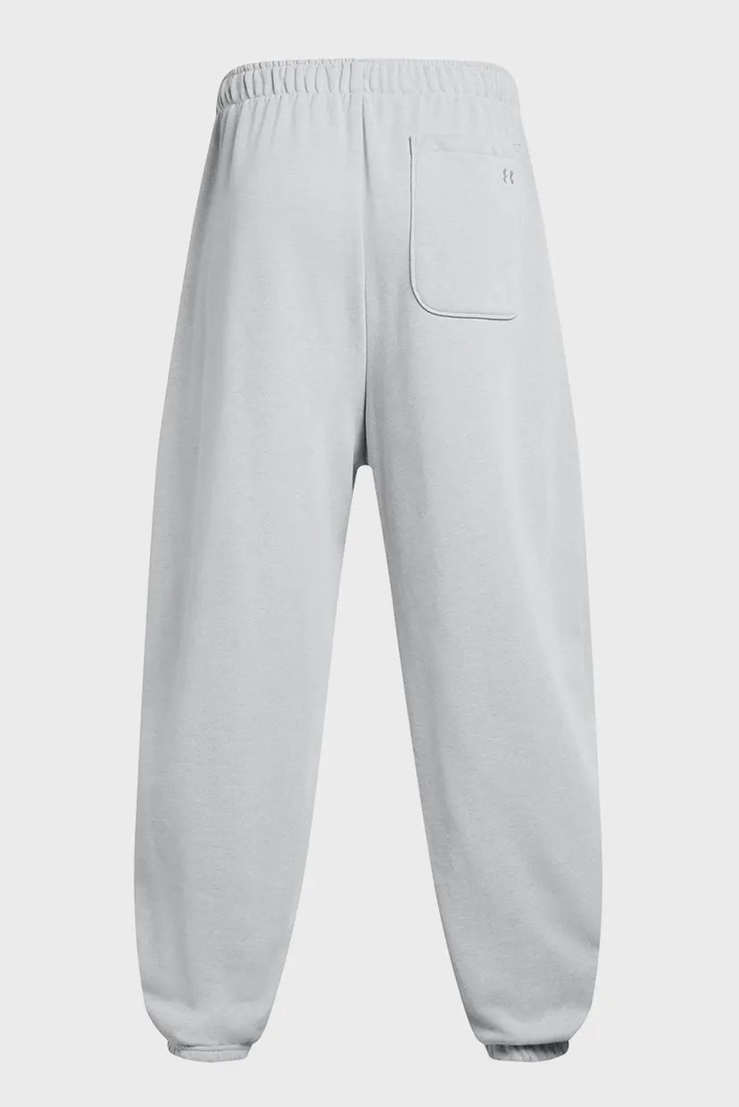 Мужские серые спортивные брюки UA Icon HWT Terry OS Pant 6