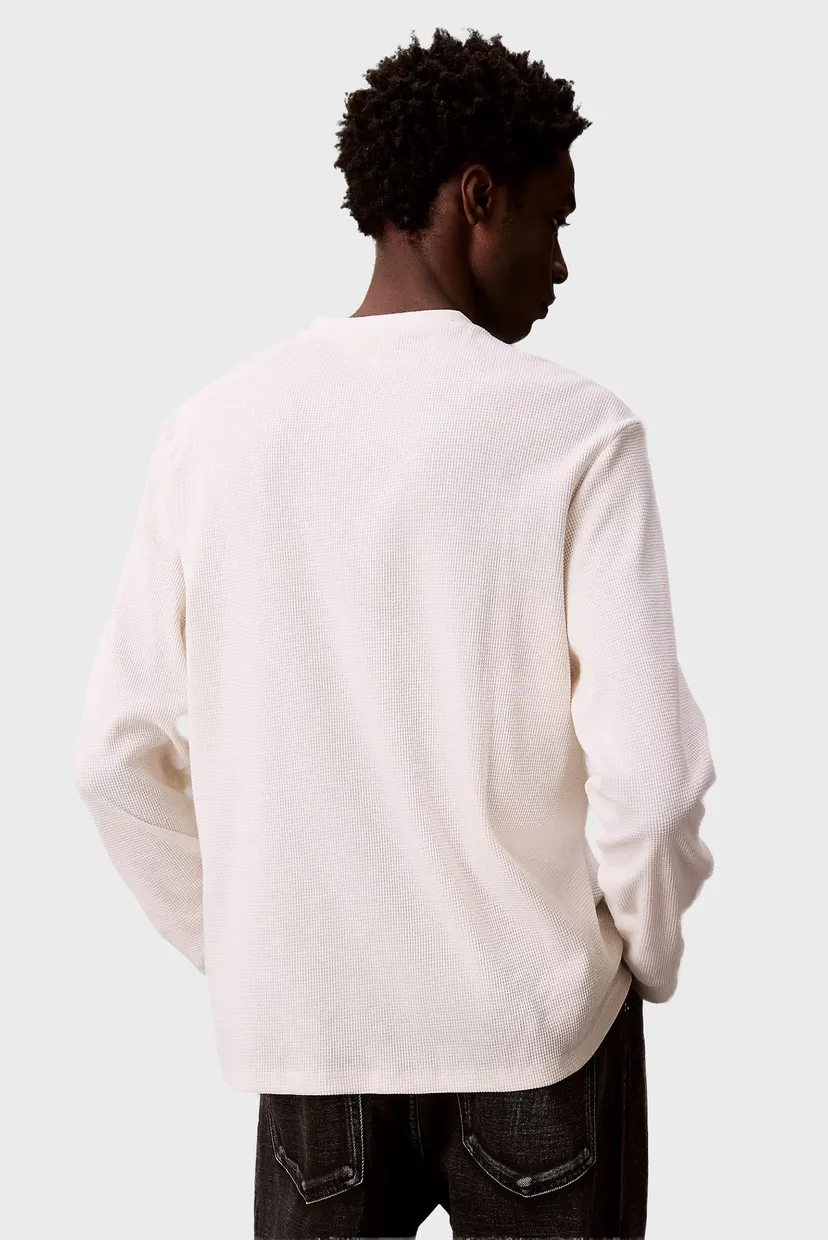 Лонгслив LS WAFFLE BADGE CREWNK TEE 4