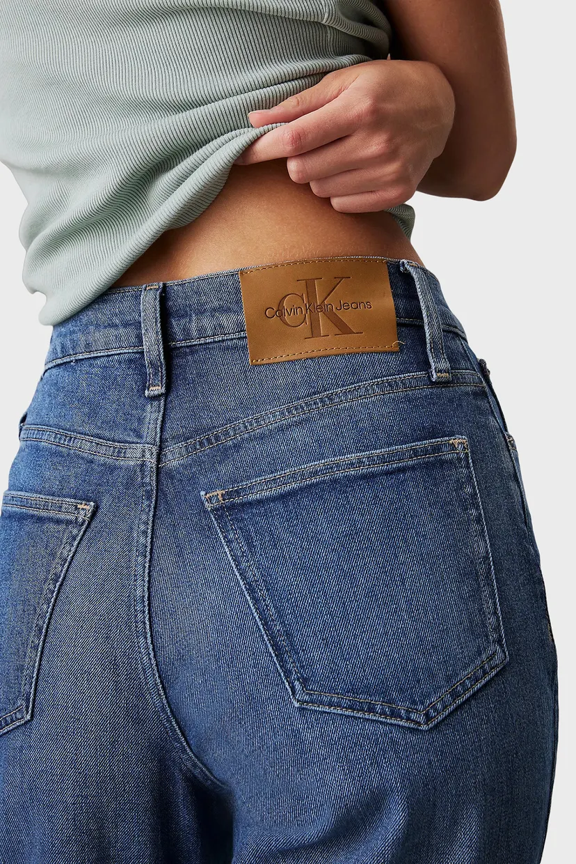 Женские синие джинсы MOM JEAN 5