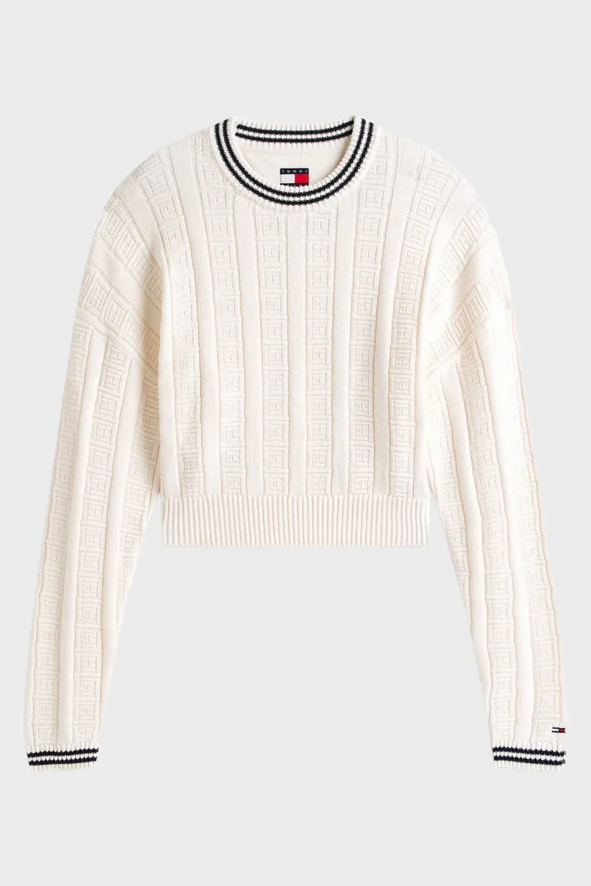 Свитер TJW BOXY FLAG CABLE SWEATER 5
