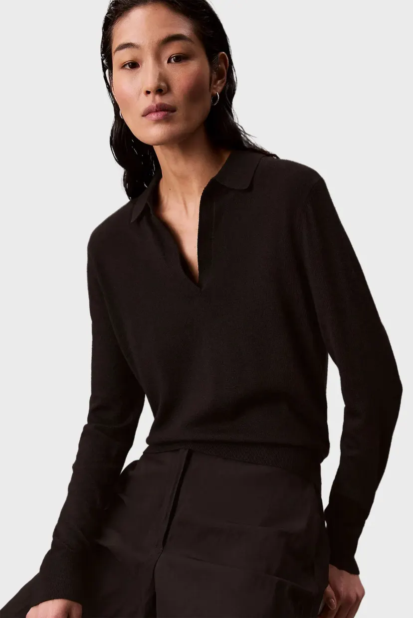 Поло LS JNY EXTRAFINE MERINO SWTR 14G 5