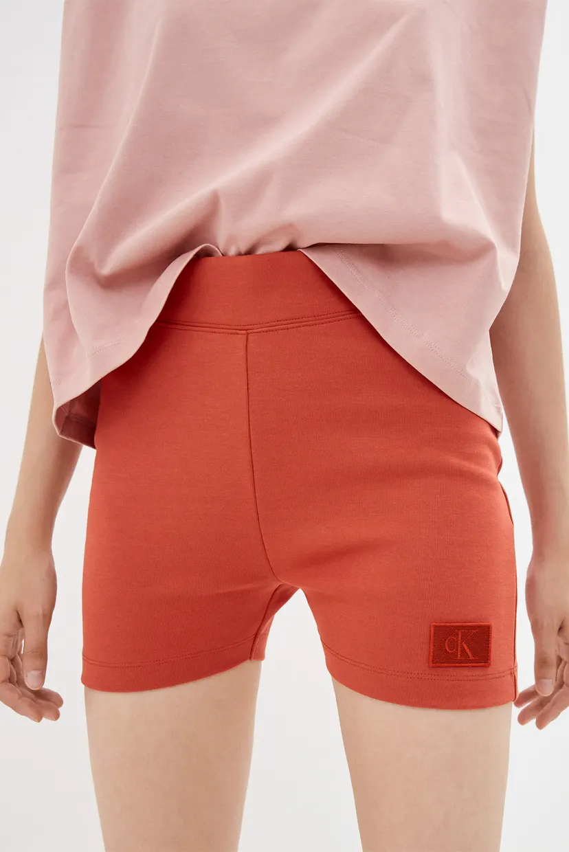Женские коралловые  шорты MILANO CROPPED CYCLING SHORT 5