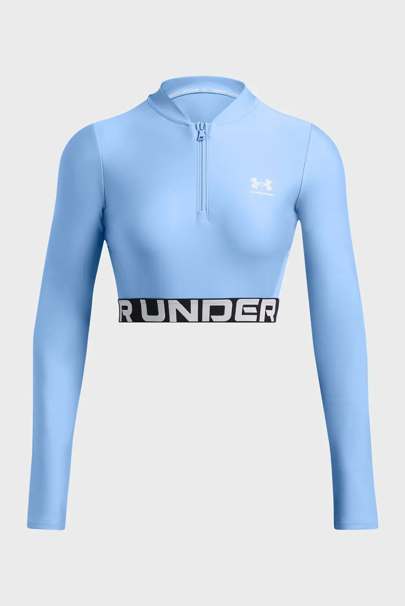 Лонгслив HeatGear Rib 1 4 Zip LS 3