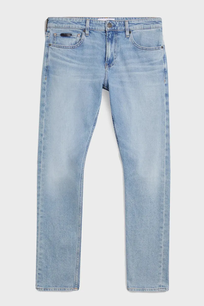 Мужские голубые джинсы SLIM FIT 5