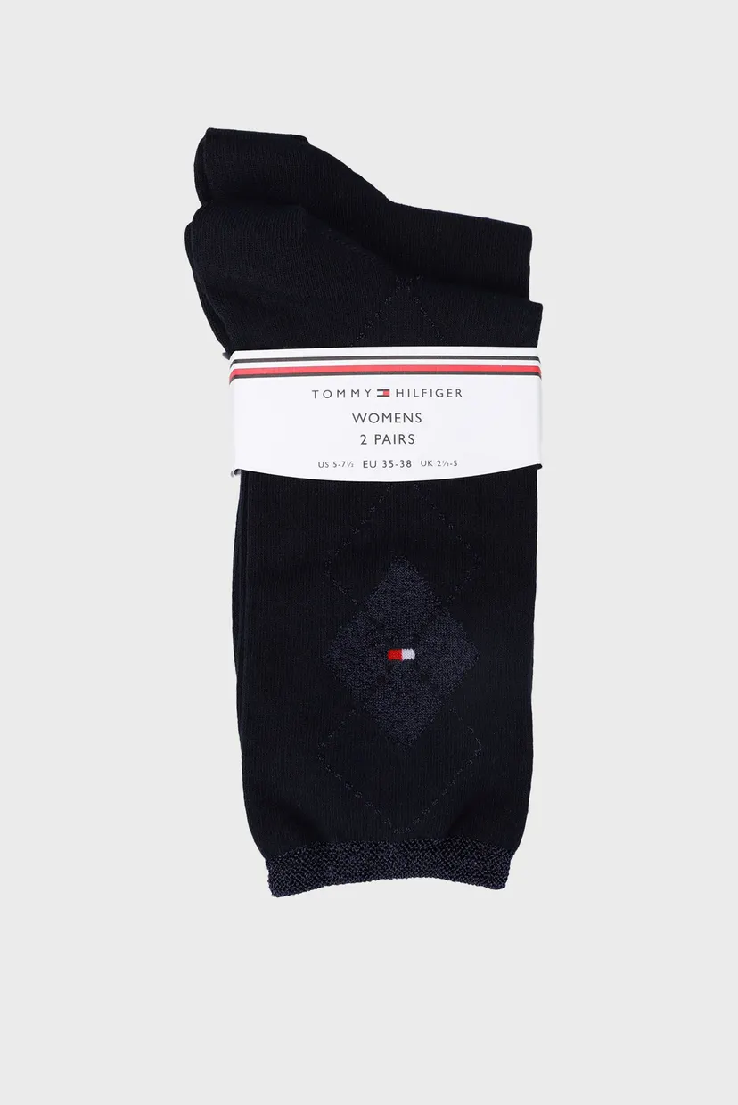 Носки TH WOMEN SOCK 2P SHINY ARGYLE 3