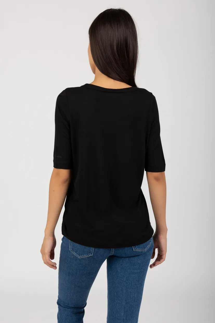 Футболка MODAL SILK RELAXED CREW NECK TEE 3