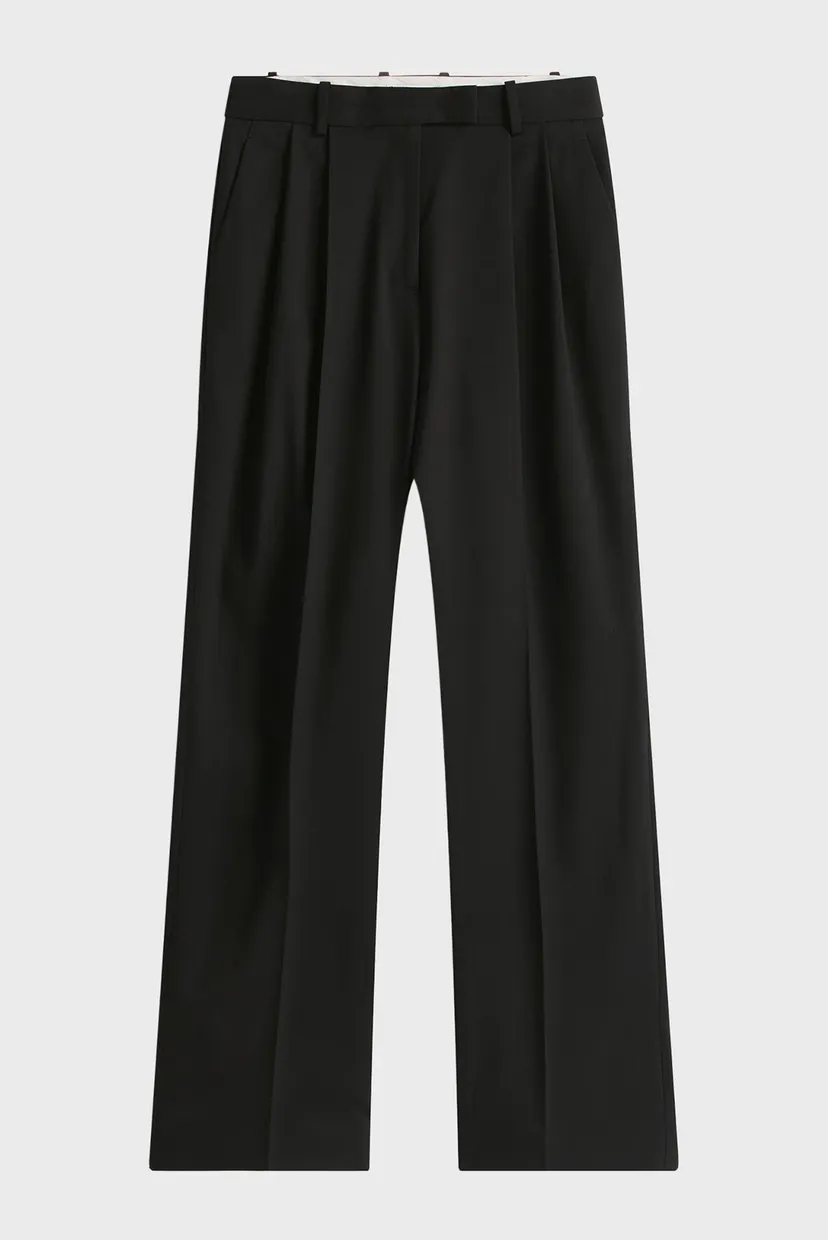Штаны TIMELESS WOOL STRT PLEAT PANT 5
