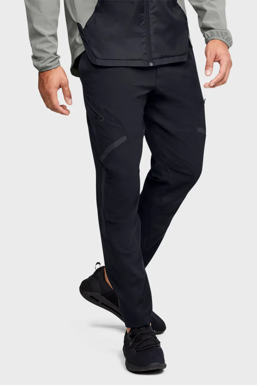 Ерлерге арналған  қара спорттық шалбар UA FLEX WOVEN 9