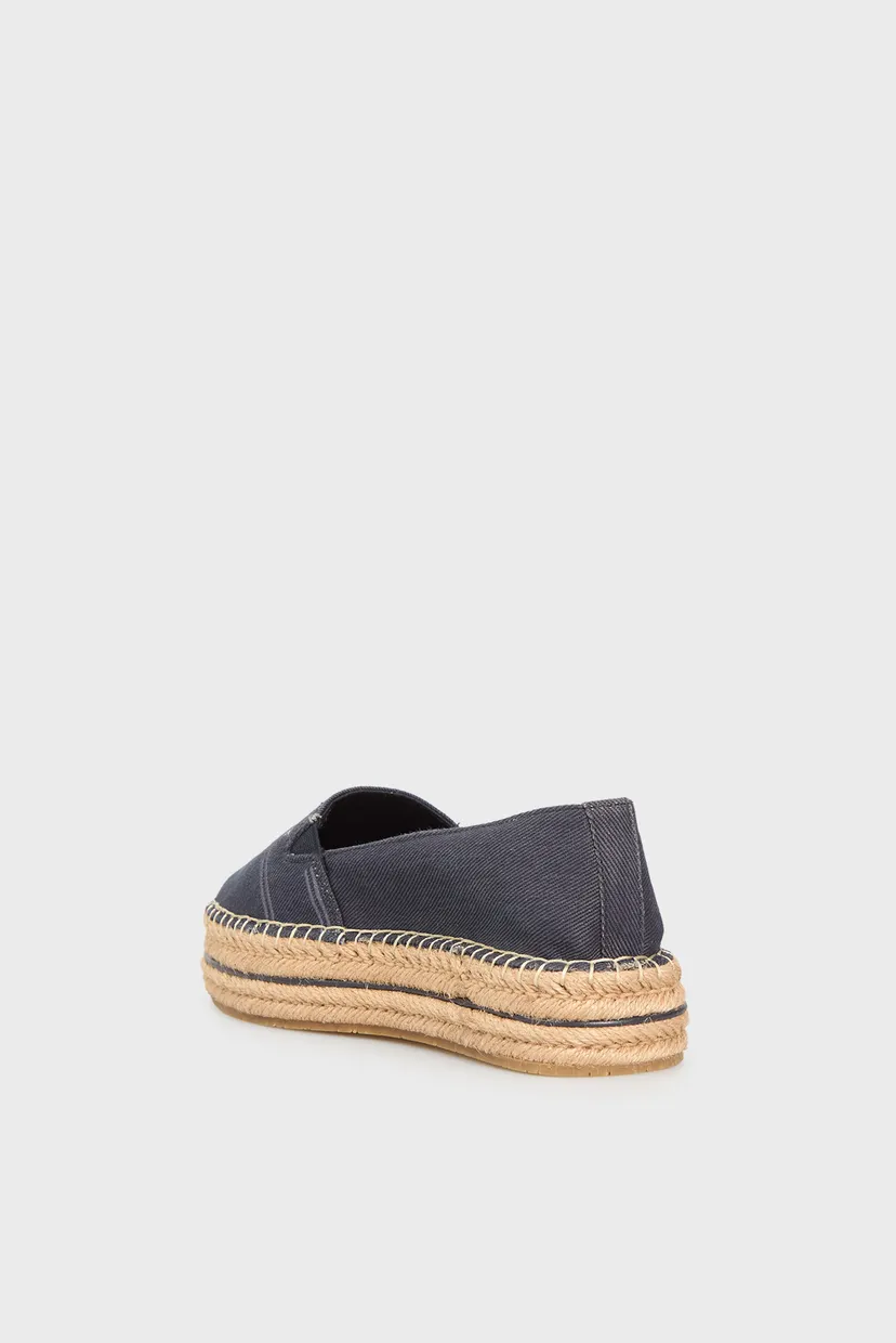 Женские темно-синие джинсовые эспадрильи DENIM PLATFORM ESPADRILLE 5