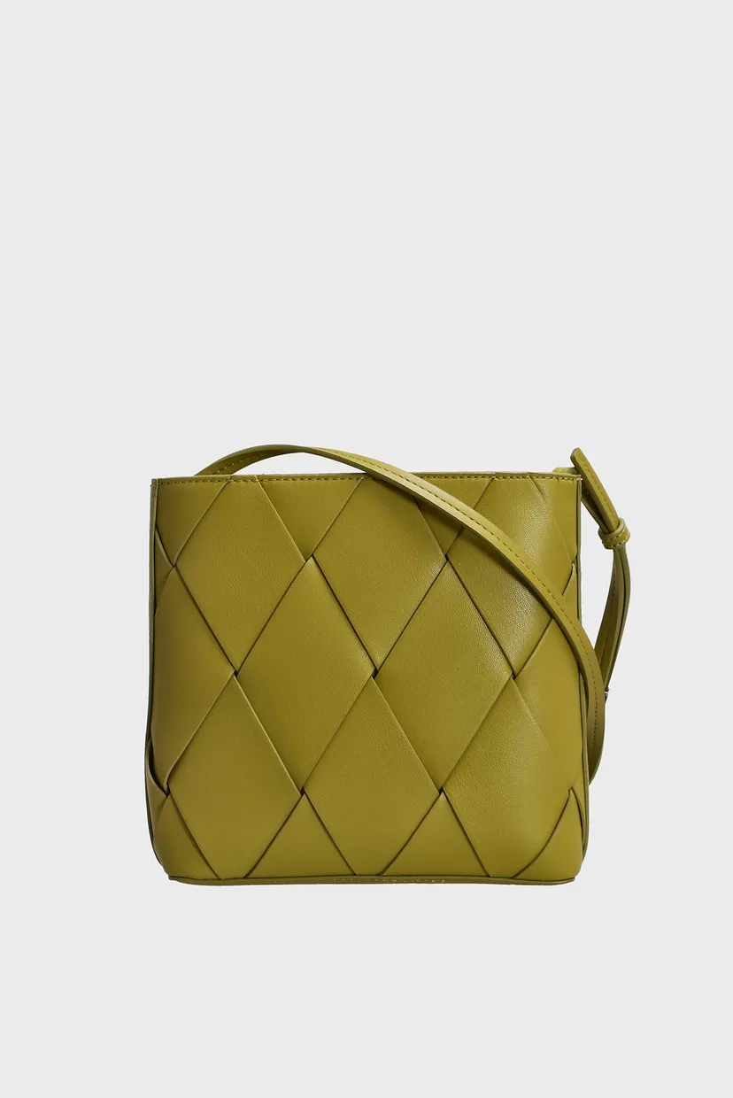 Сумка CK WOVEN SQUARE CROSSBODY 4