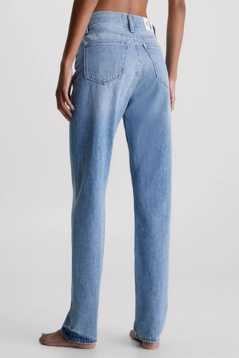 Женские голубые джинсы AUTHENTIC SLIM STRAIGHT 3