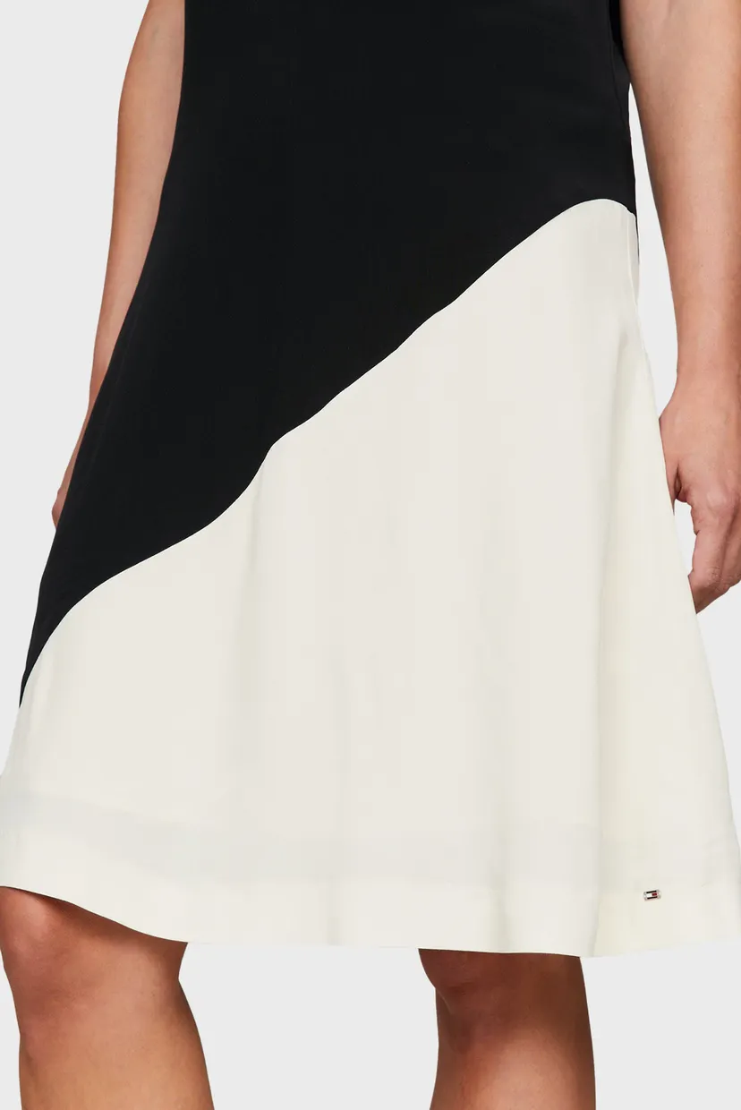 Платье VISCOSE BLOCKED KNEE DRESS 4