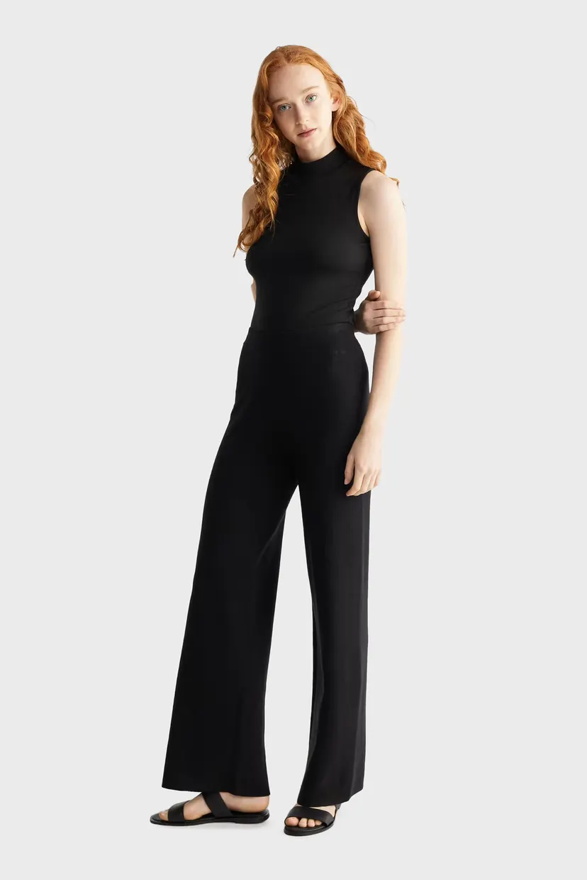 Штаны RIB WIDE LEG PANT 5