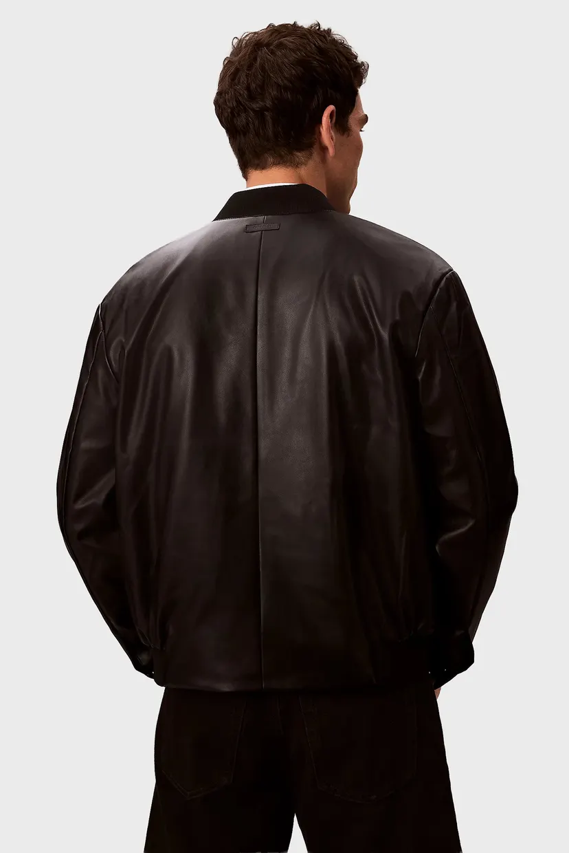 Куртка демисезонная LS FAUX LEATHER BOMBER JKT 3