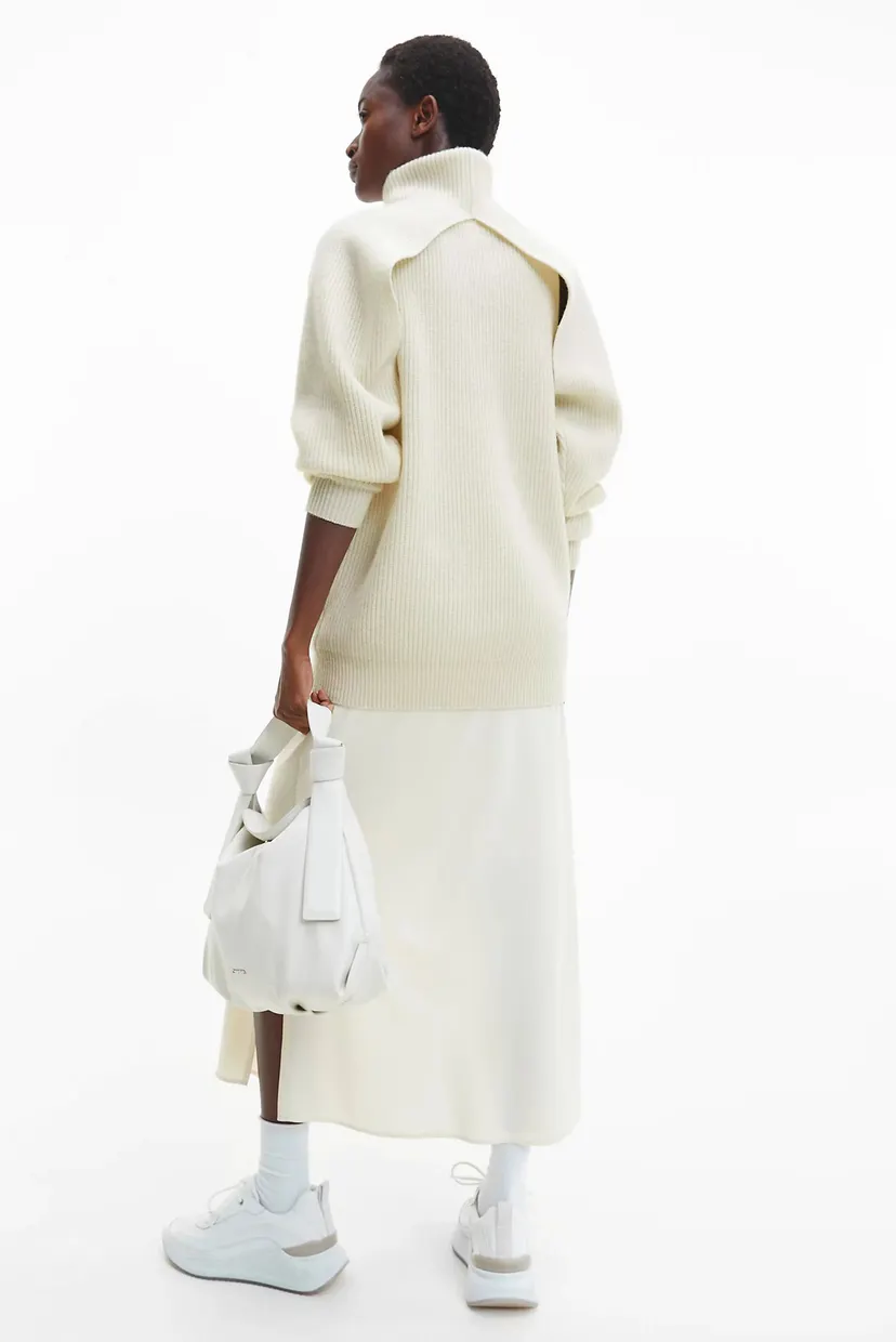Свитер RECYCLED WOOL CUT OUT SWEATER LS 8