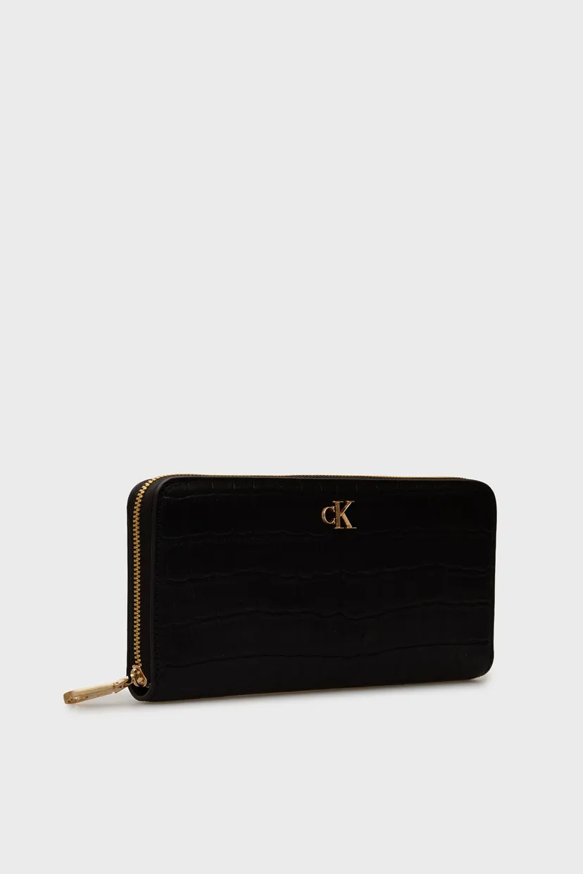Кошелек CK CROC LONG ZIP AROUND 3