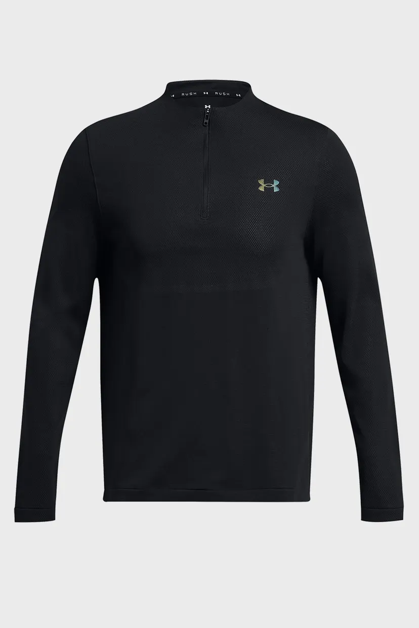 Мужская черная спортивная кофта Vanish Elite Seamless 1 4 Zp 4