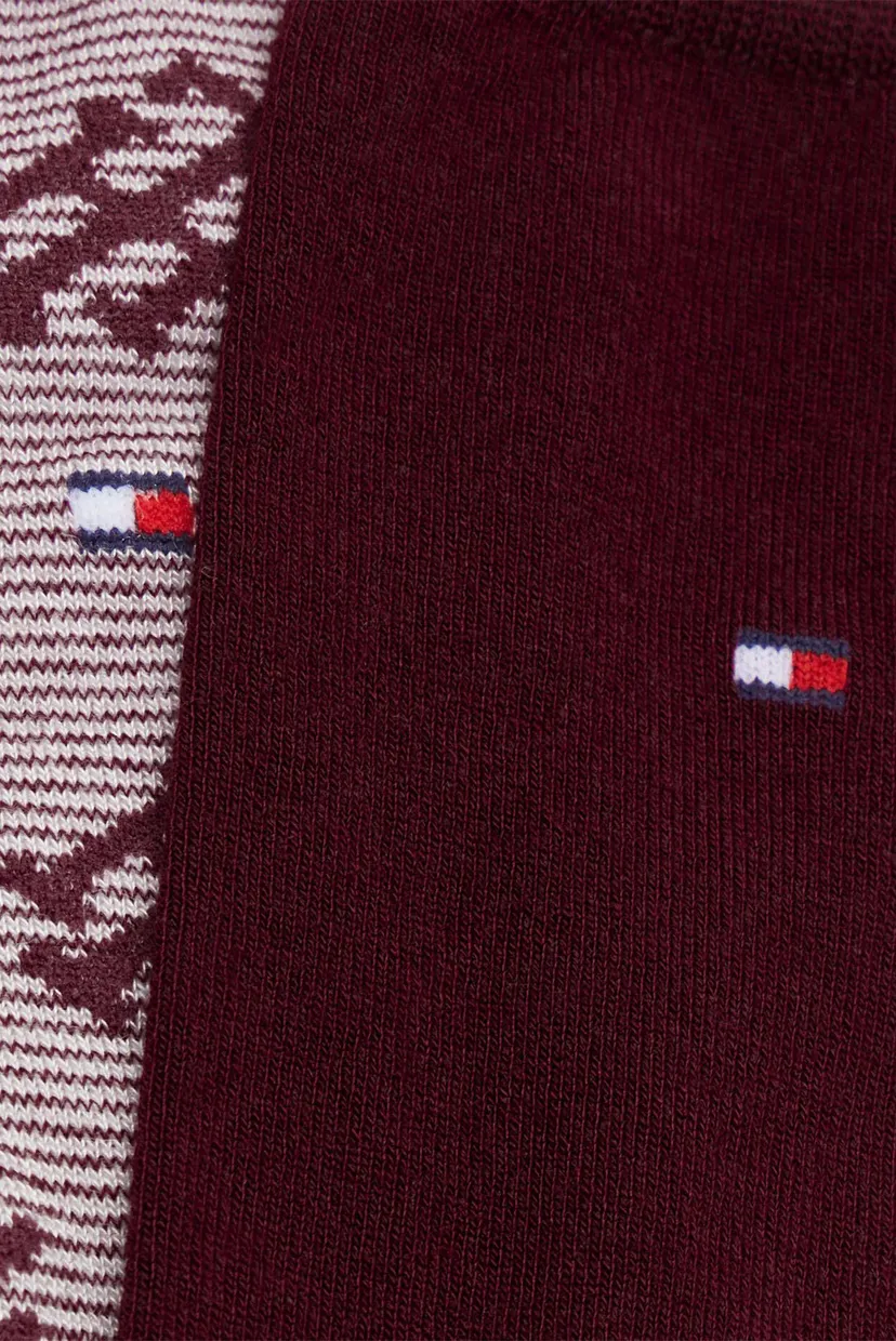 Носки/TH WOMEN SOCK 2P MONOGRAM ONE ROW STRIPE 3