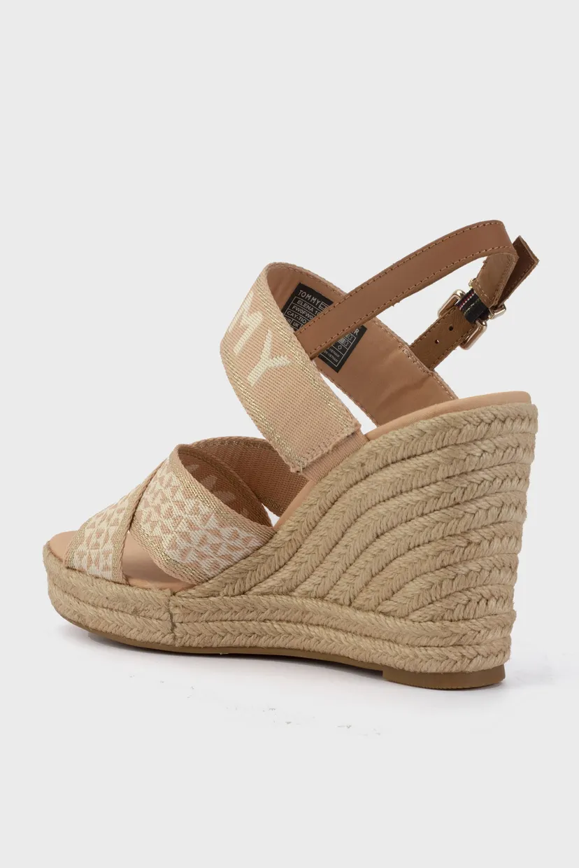 Босоножки TOMMY WEBBING HIGH WEDGE SANDAL 3