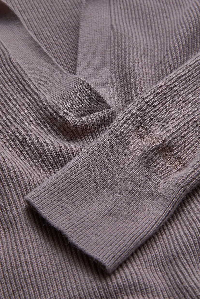 Свитер RIB OPEN NECK SWEATER 5