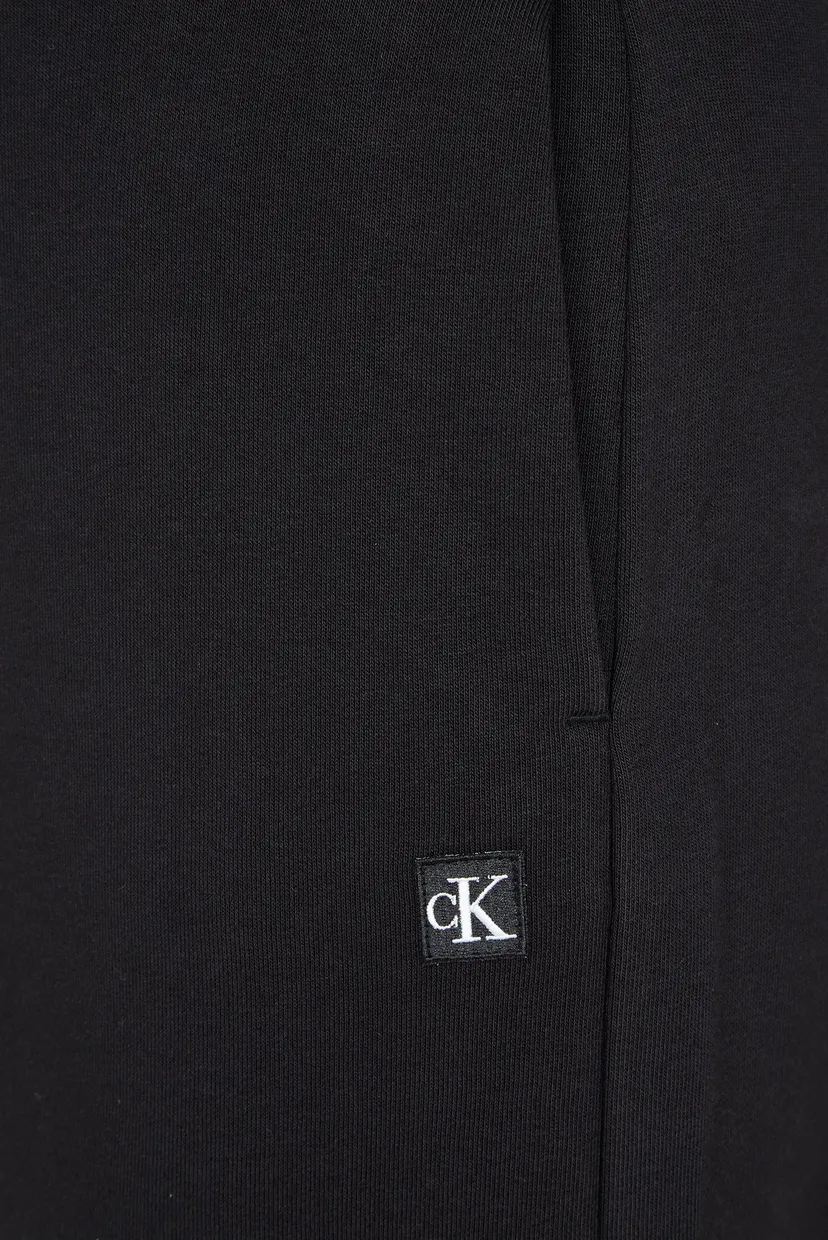 Женские черные спортивные брюки CK EMBRO BADGE KNIT PANT 6
