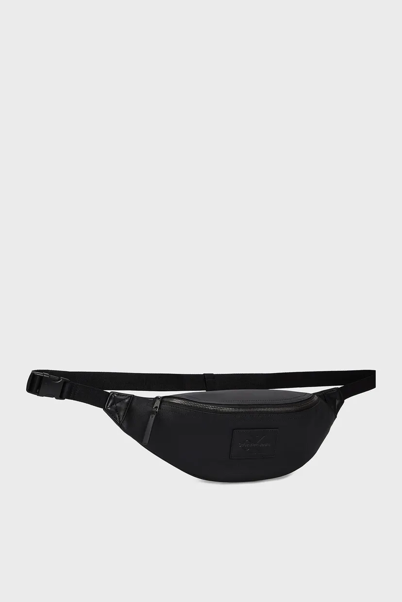 Мужская черная поясная сумка COATED WAISTBAG38 3